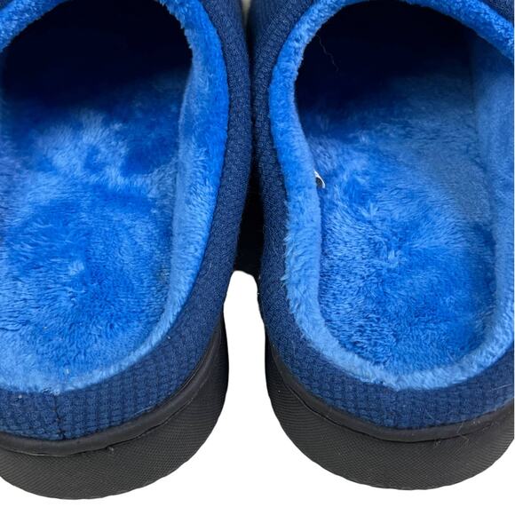 Hicooer Cozy House Shoes Slippers 36-37 CH 4-24-5 Blue Slip On Soft Fuzzy Furry - Picture 5 of 11